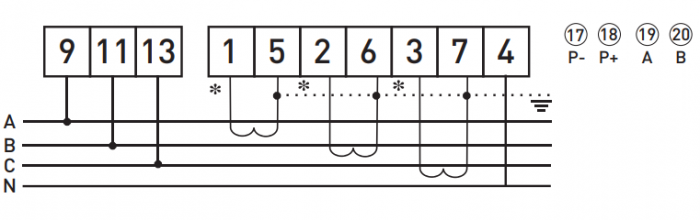 Схема подключения e.control.w09