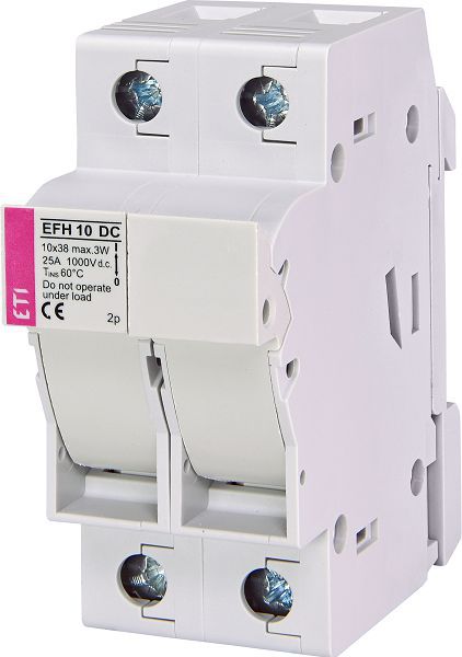 Разъединитель EFH 10 2P 25A 1000V DC (с адаптером) 2540503