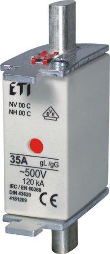 Предохранитель NH-00C ISO/gG 6A 500V KOMBI 4191203