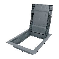 Рама напольной коробки, (темно-серый), 330х260х57,5 мм