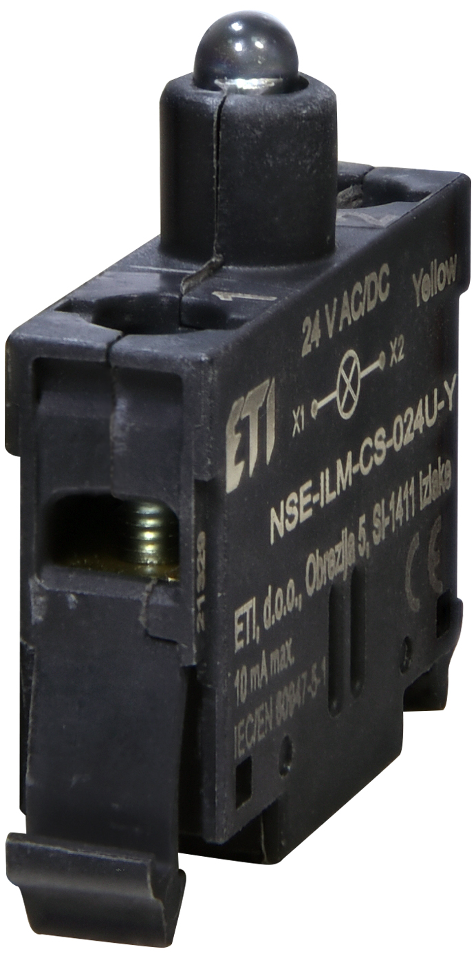 Модуль LED ETI NSE-ILM-CS-024U-Y 24V AC/DC жёлтый корпусной