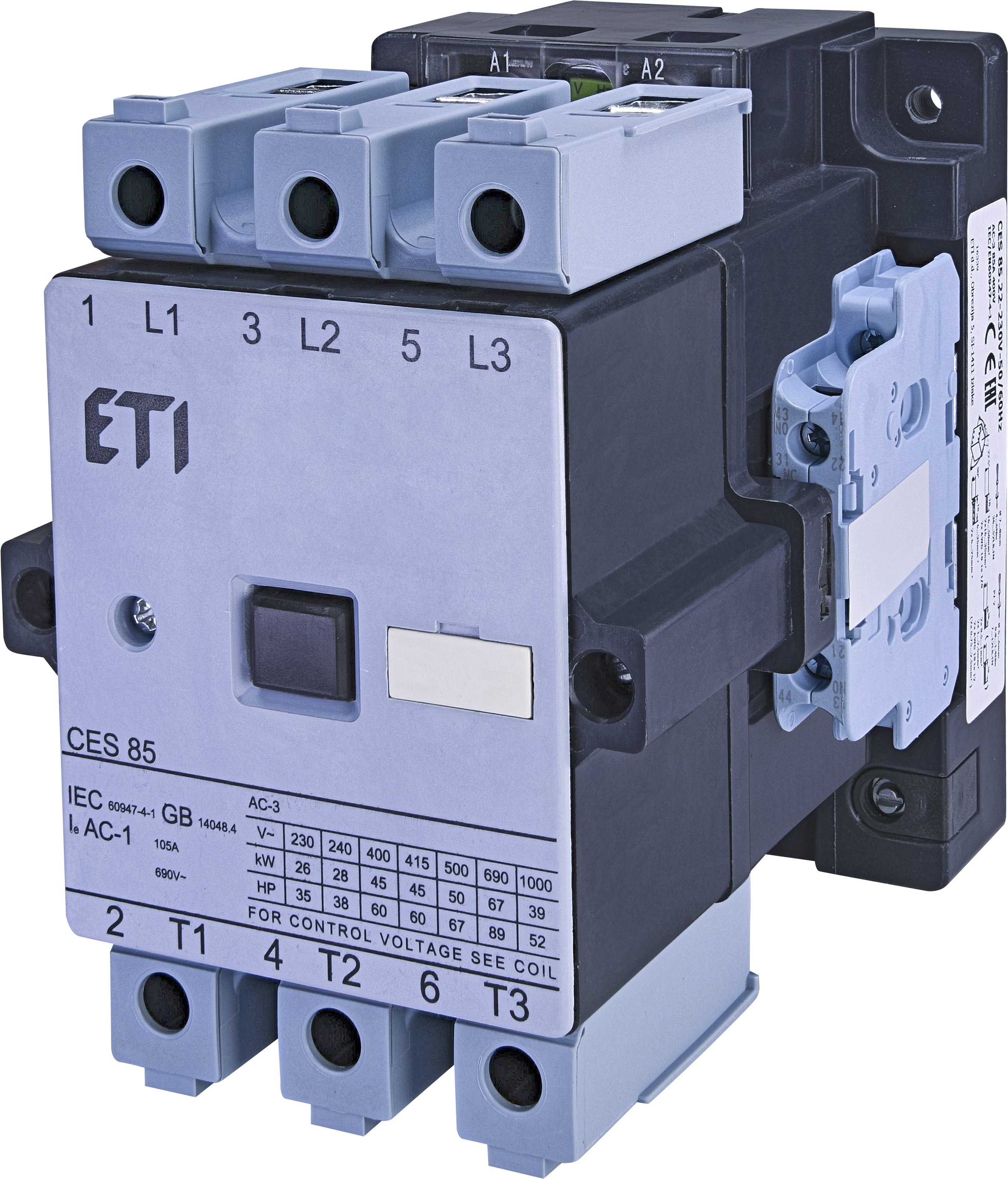 Контактор CES 85.22 (45 kW) 24V AC 4646564