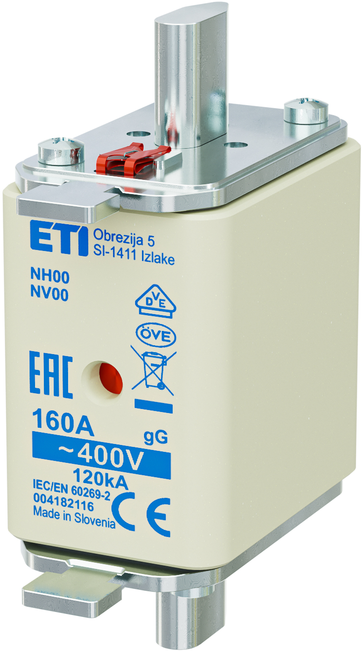 Предохранитель NH-00/gG 160A 400V KOMBI 4182116
