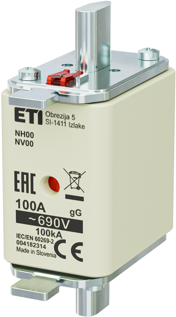 Предохранитель NH-00/gG 100A 690V KOMBI 4182314