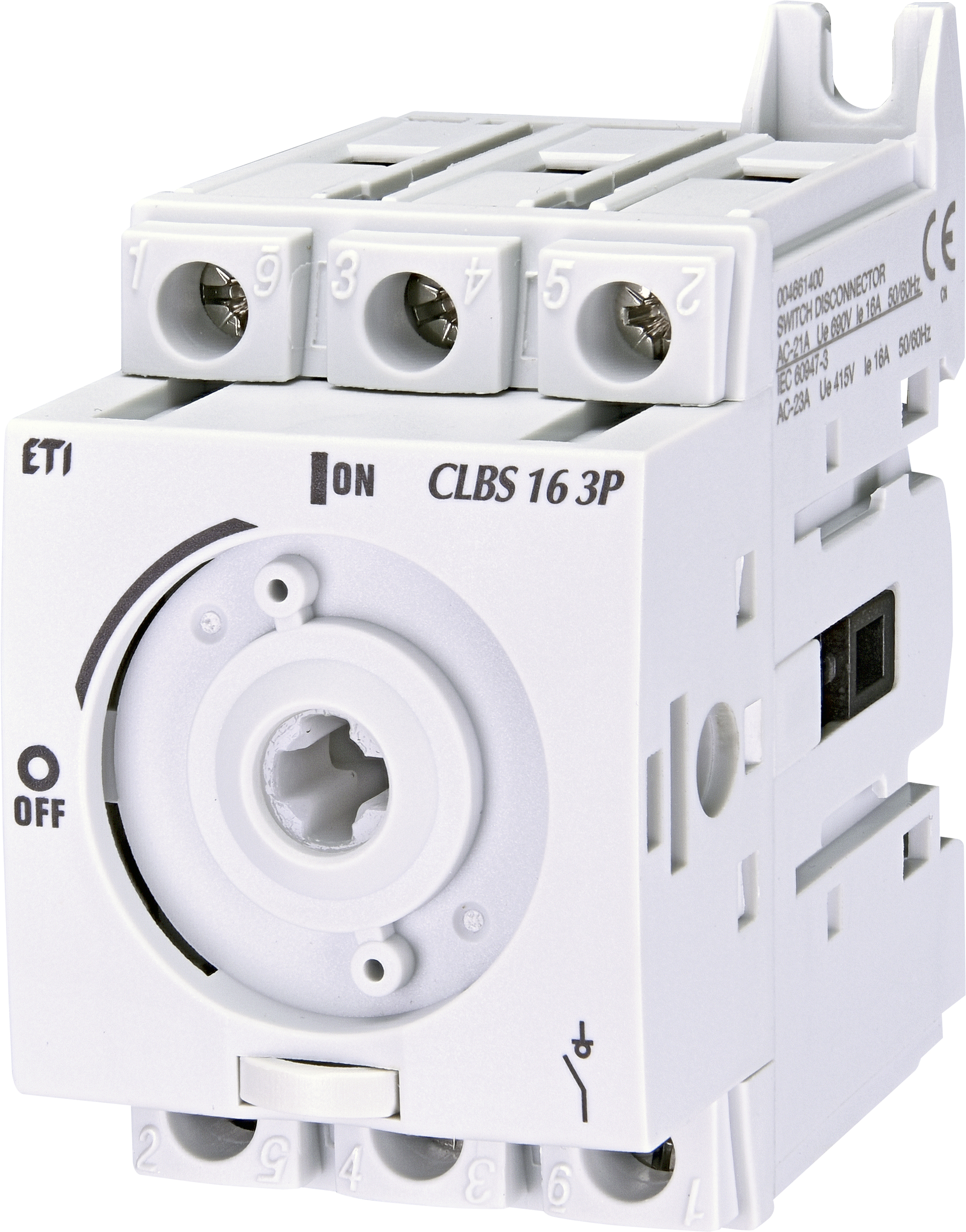 Выключатель нагрузки CLBS 16 3P (без рукоятки, 16A, "1-0") 4661400
