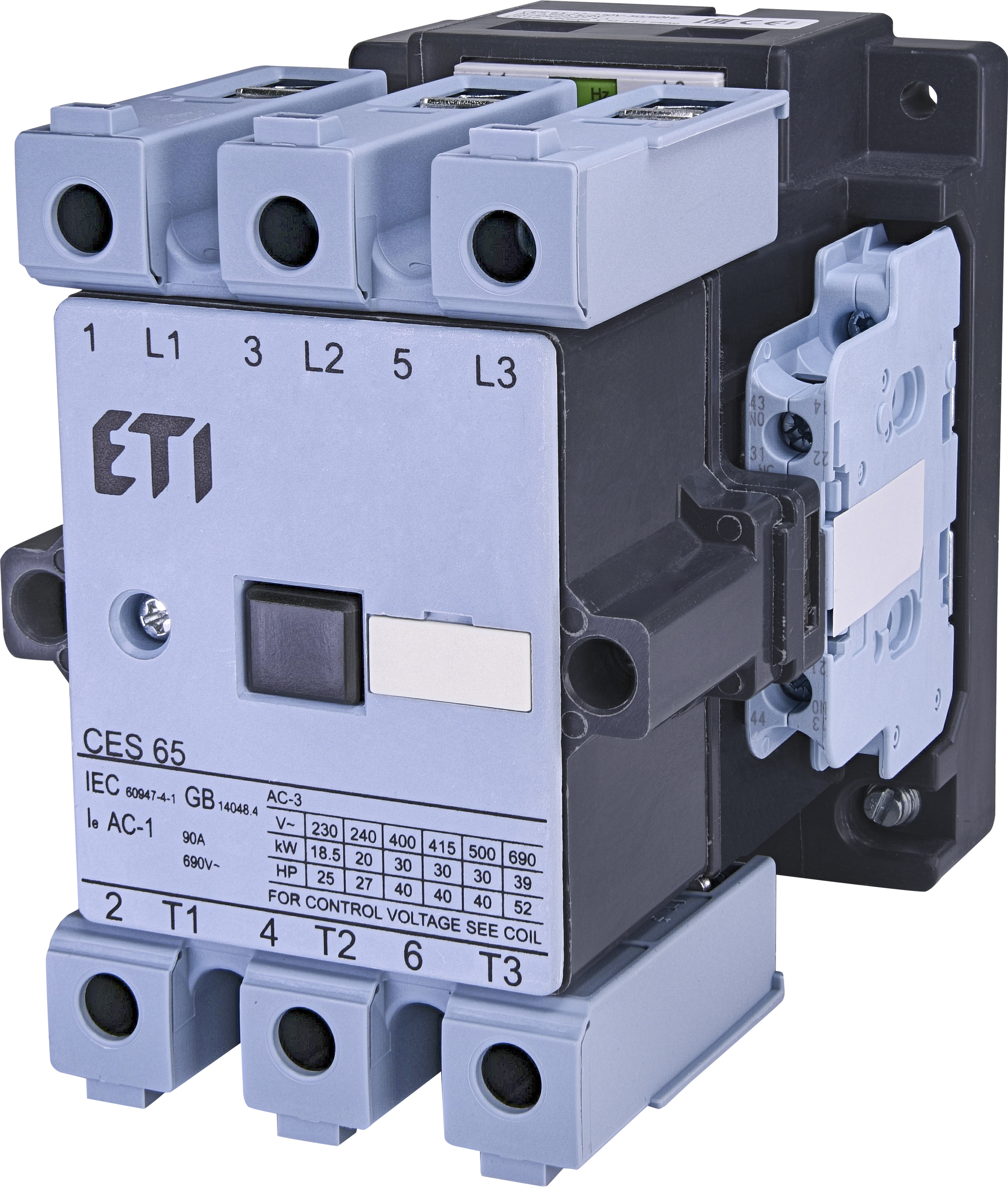 Контактор силовой CES 230V AC 65.22 (30 kW) 4646560