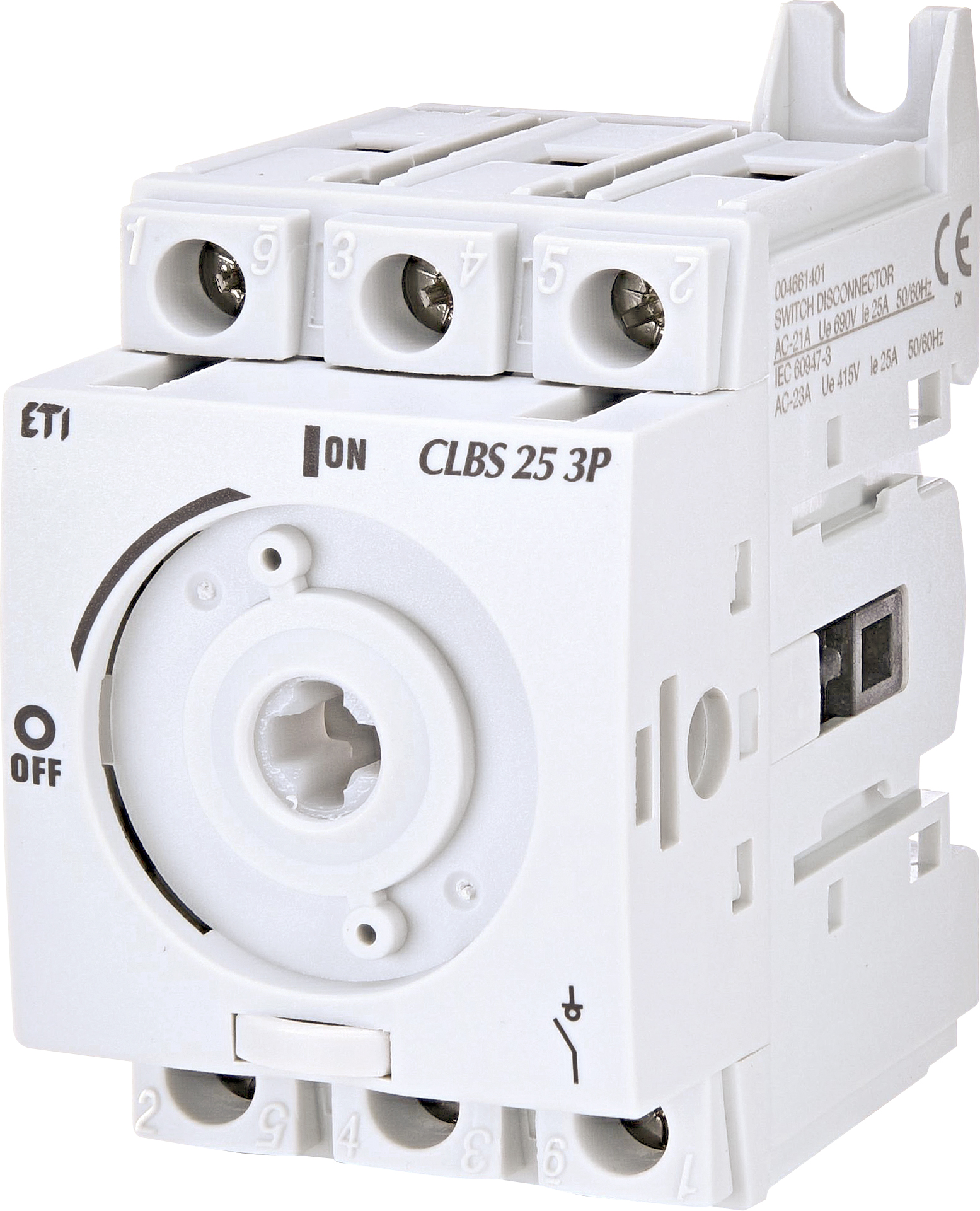 Выключатель нагрузки CLBS 25 3P (без рукоятки, 25A, "1-0") 4661401