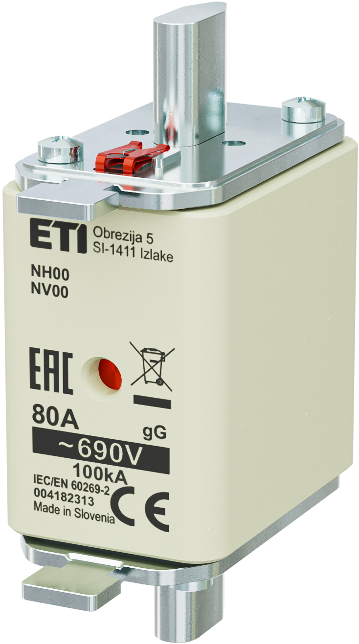 Предохранитель NH-00/gG 80A 690V KOMBI 4182313