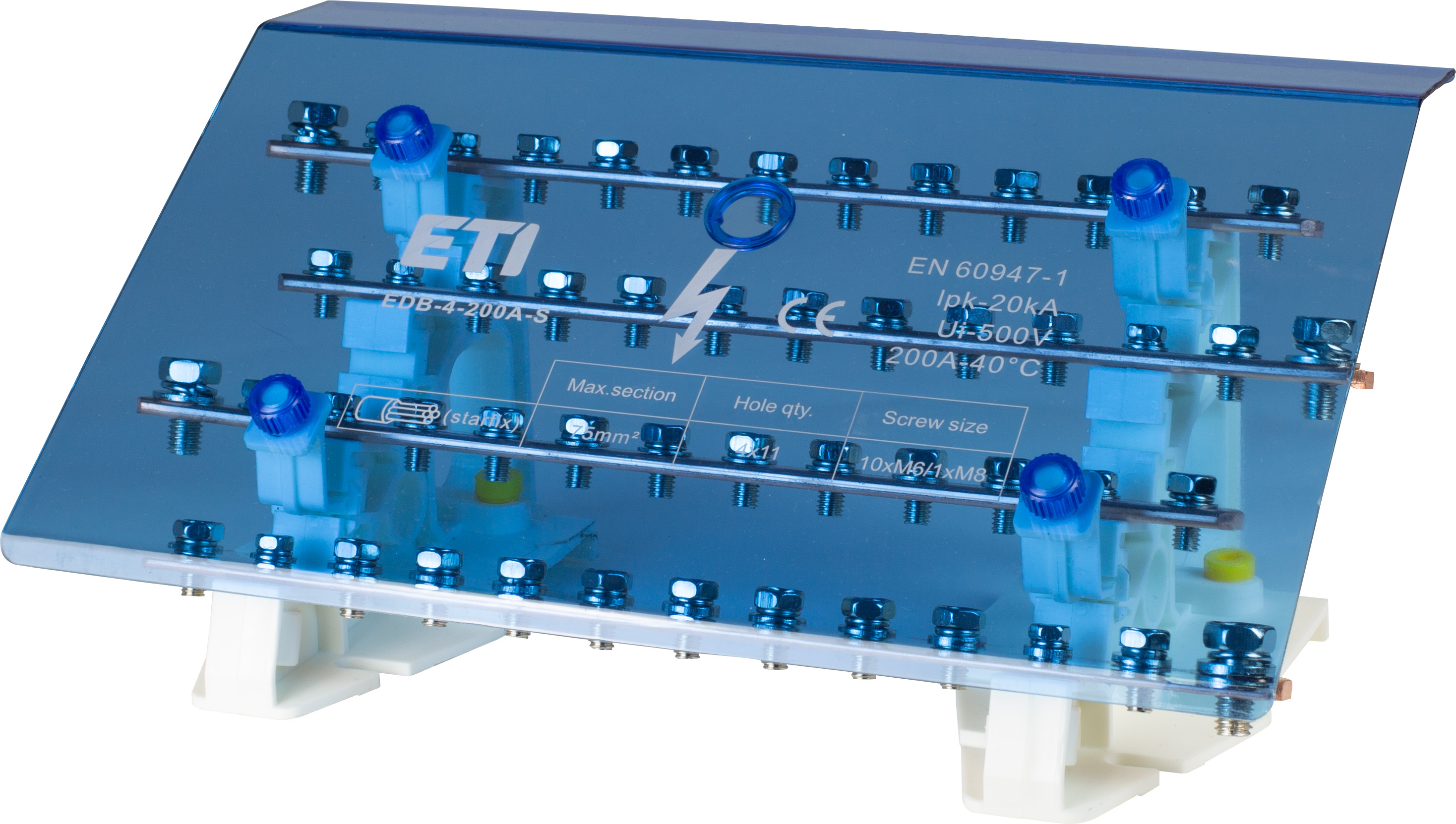 Блок распределительный EDB-4-200A-S 4p 200A 1102311