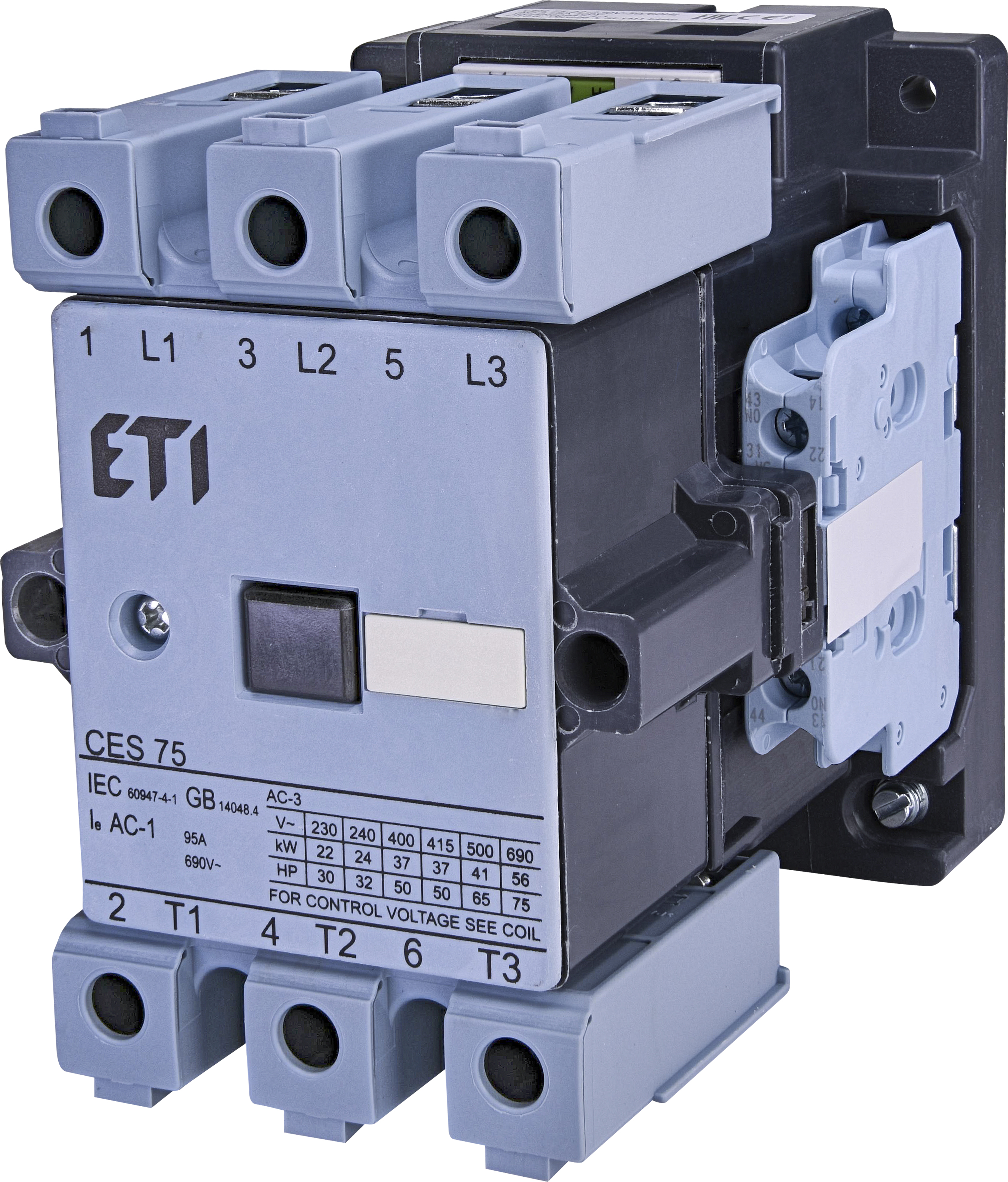 Контактор CES 75.22 (37 kW) 24V AC 4646562