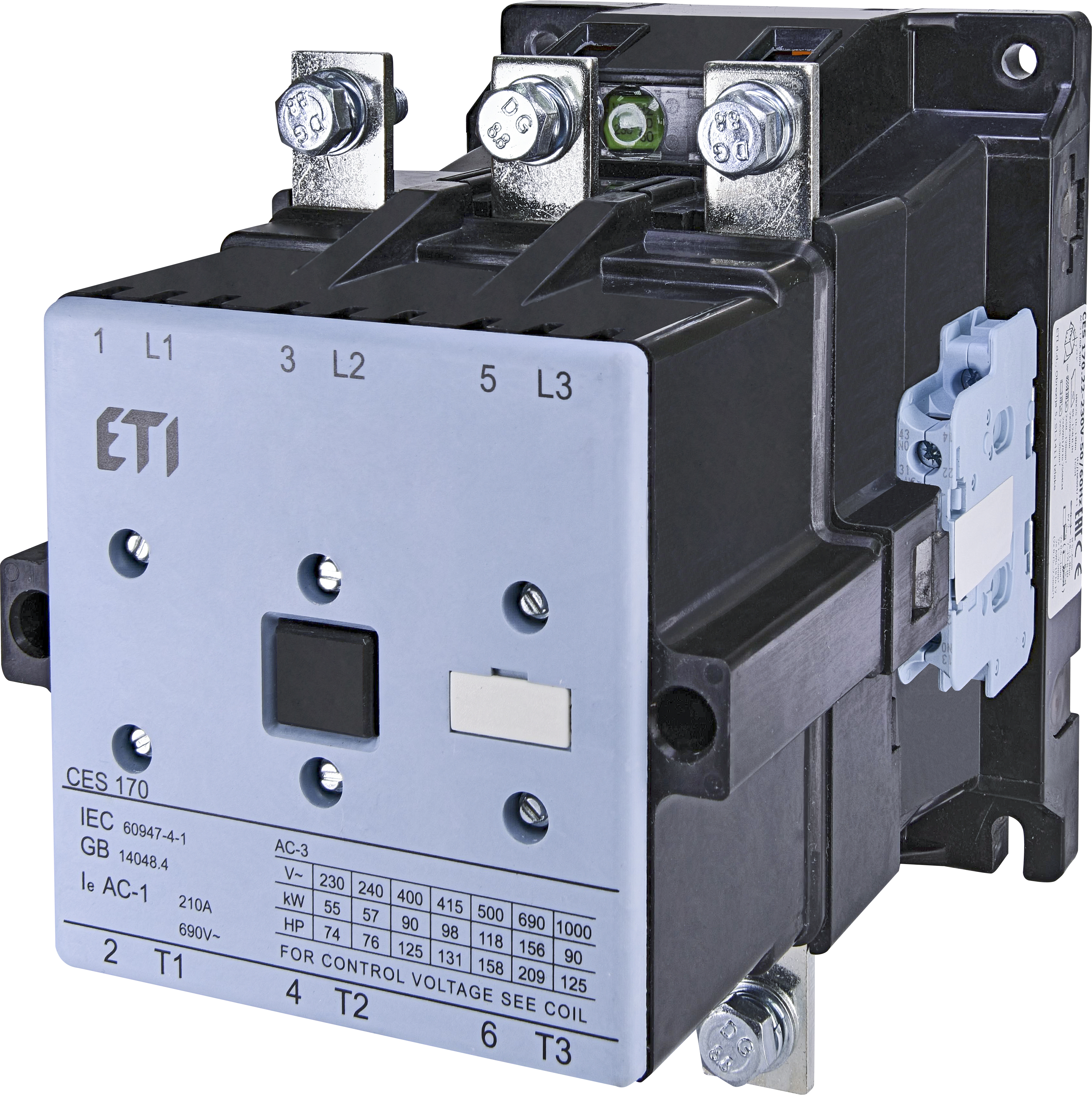 Контактор силовой CES 230V AC 170.22 (90 kW) 4646569