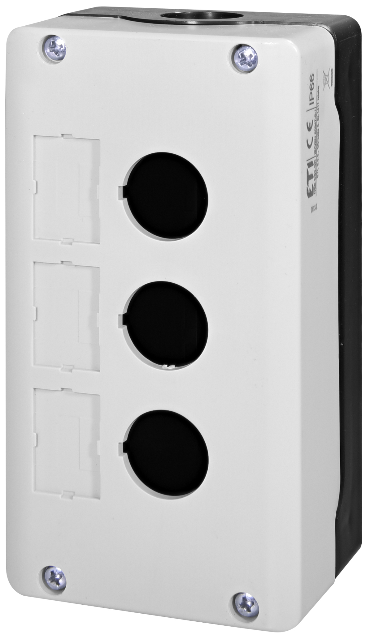 Корпус ETI NSE-CS3-GR серо-чёрный 3-местный