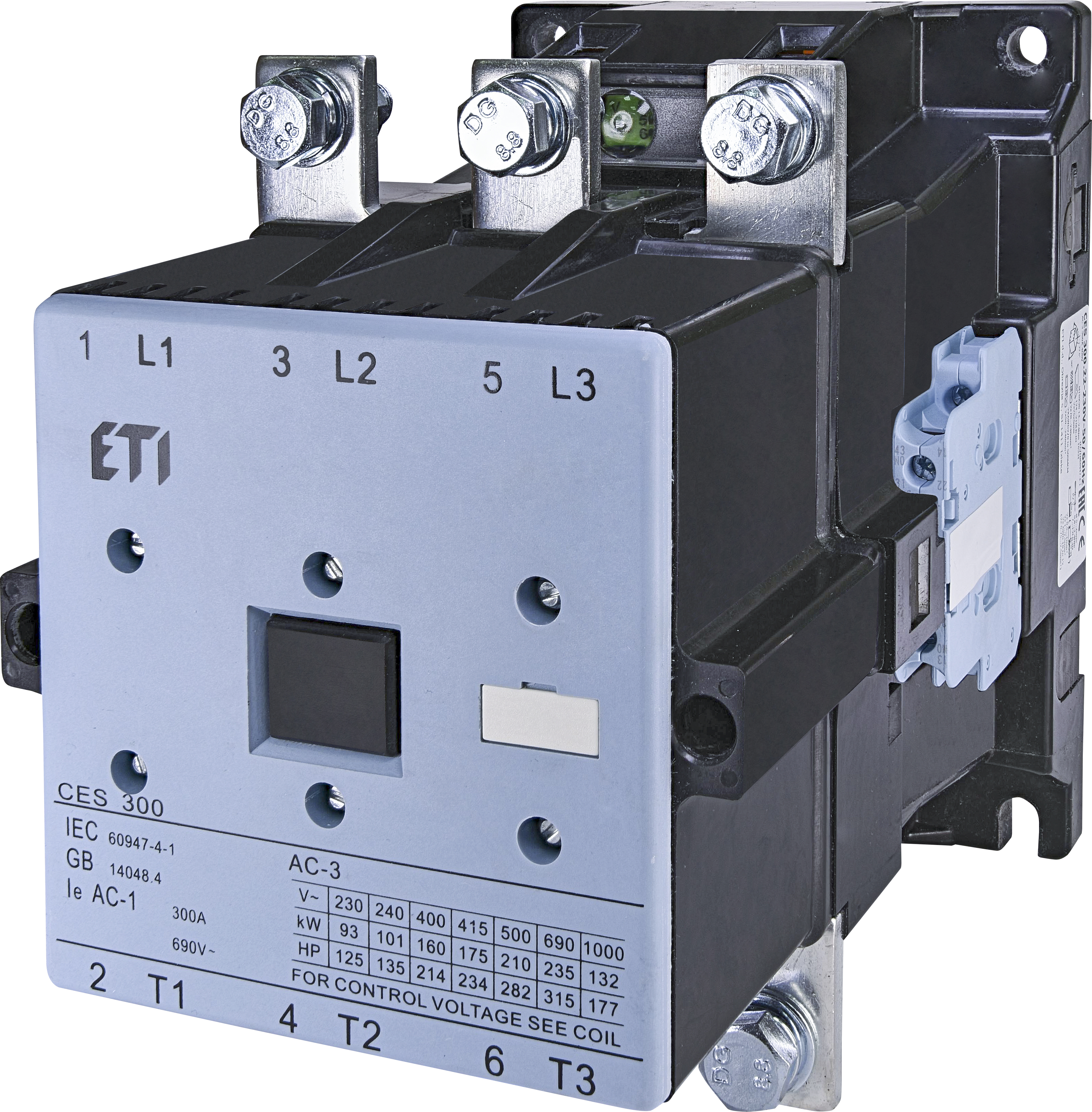 Контактор силовой CES 230V AC 300.22 (160 kW) 4646572