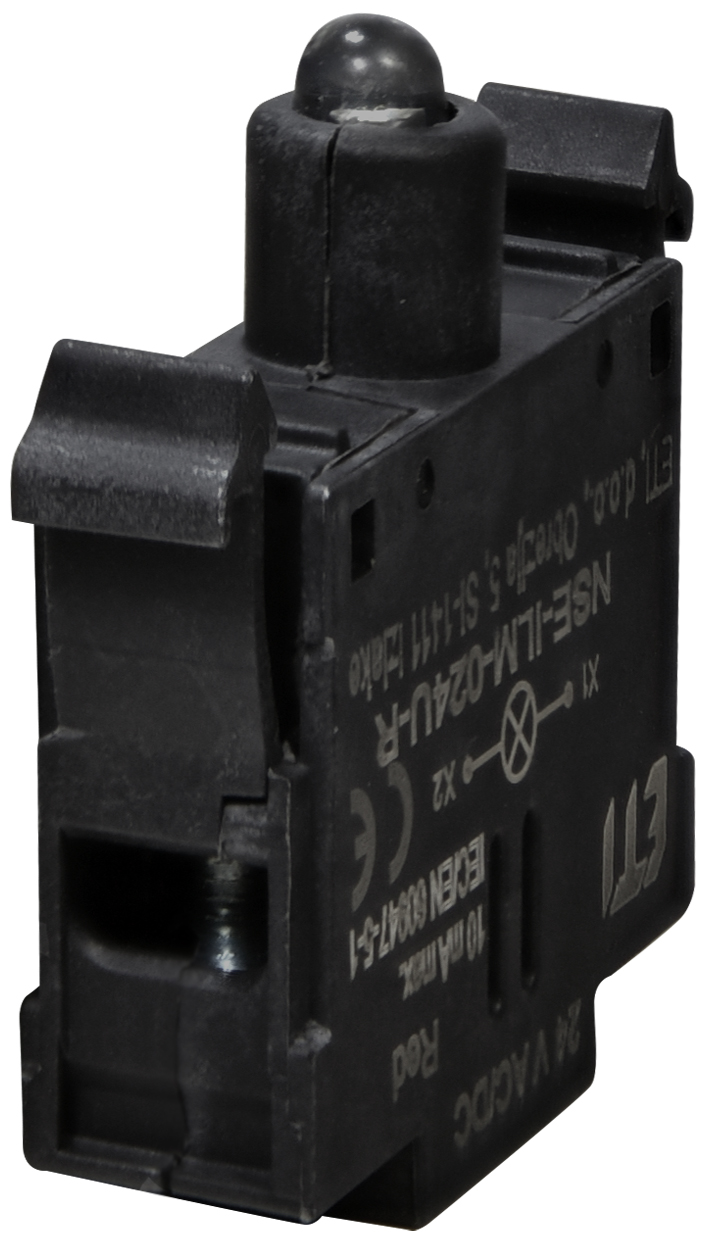Модуль LED ETI NSE-ILM-024U-R 24V AC/DC красный