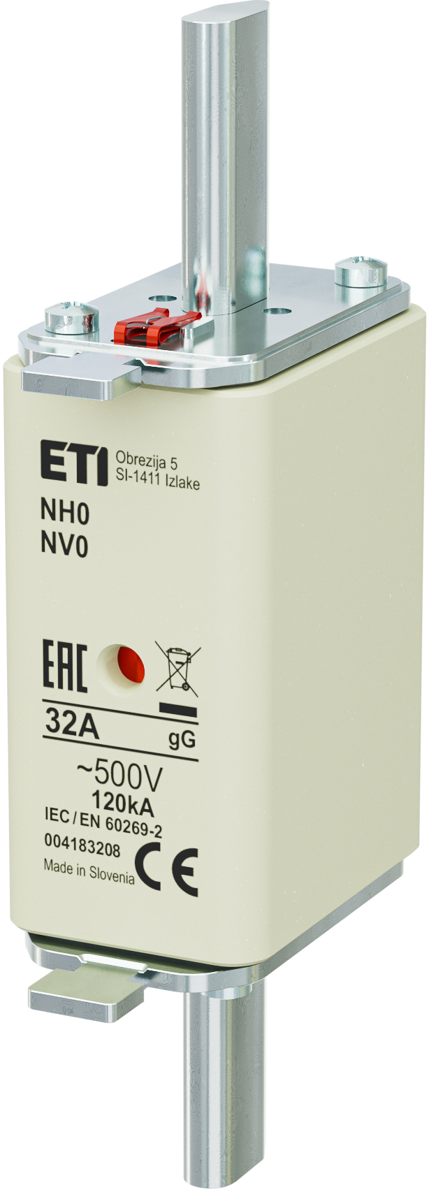 Предохранитель NH 0/gG 32A 500V KOMBI 4183208