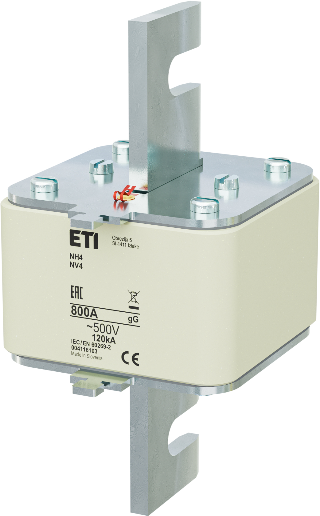 Предохранитель NH-4/gG 800A 500V KOMBI 4116103