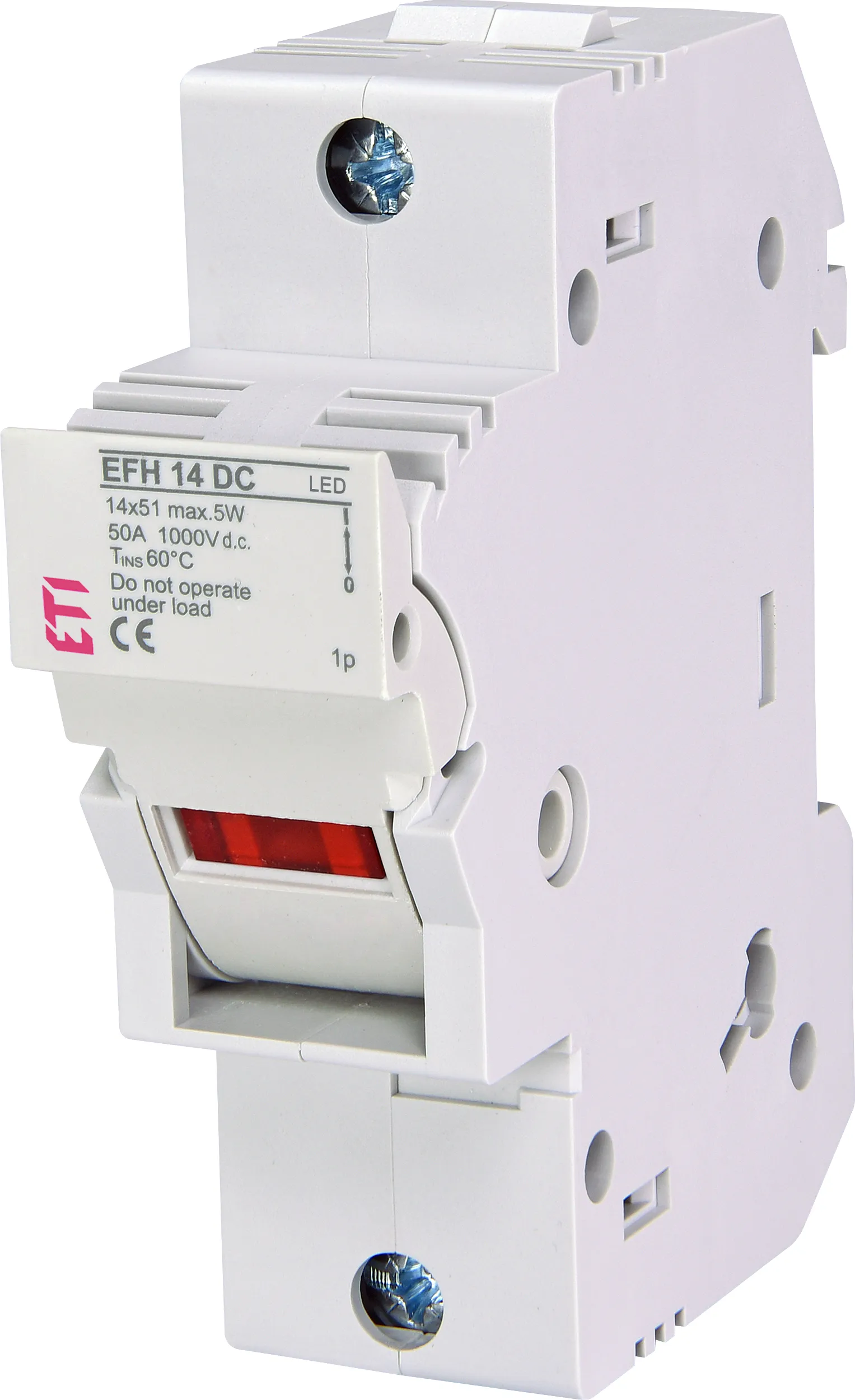Разъединитель ETI 2560211 EFH 14 1P-LED 50A 1000V DC