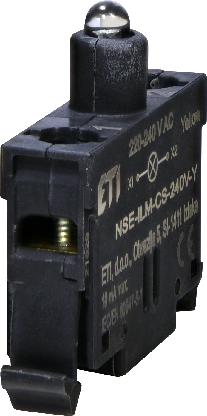 Модуль LED ETI NSE-ILM-CS-240V-Y 240V AC жёлтый корпусной