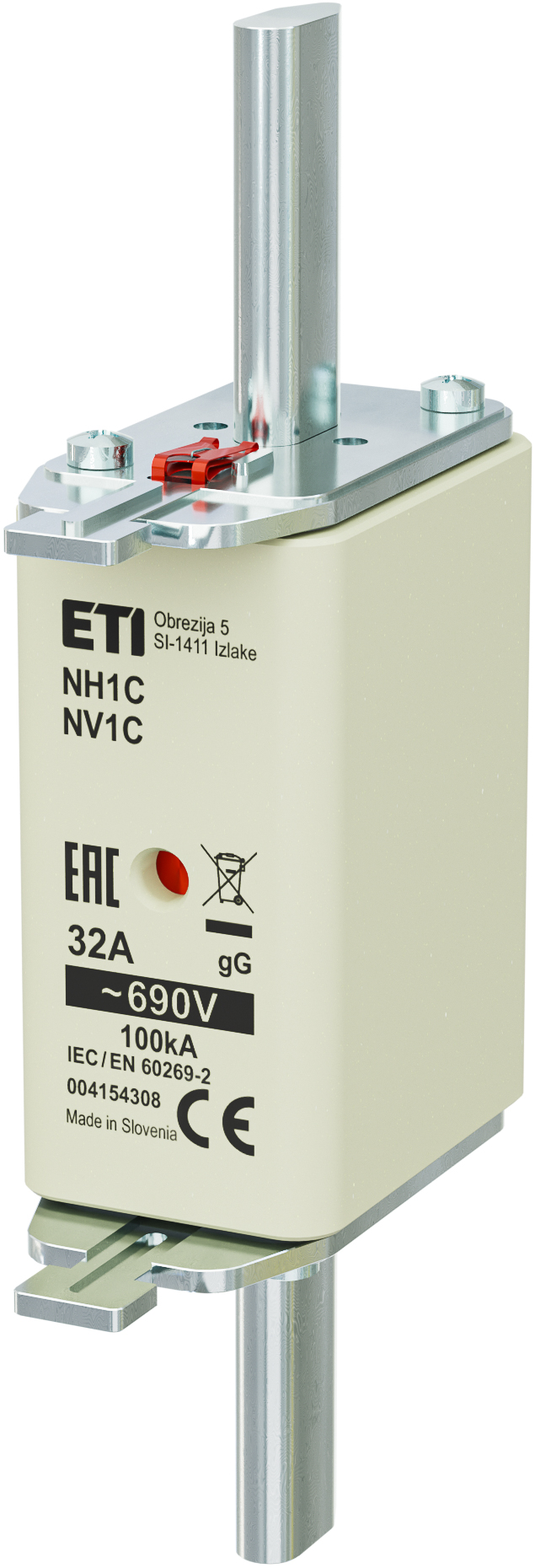 Предохранитель NH-1C/gG 32A 690V KOMBI 4184308
