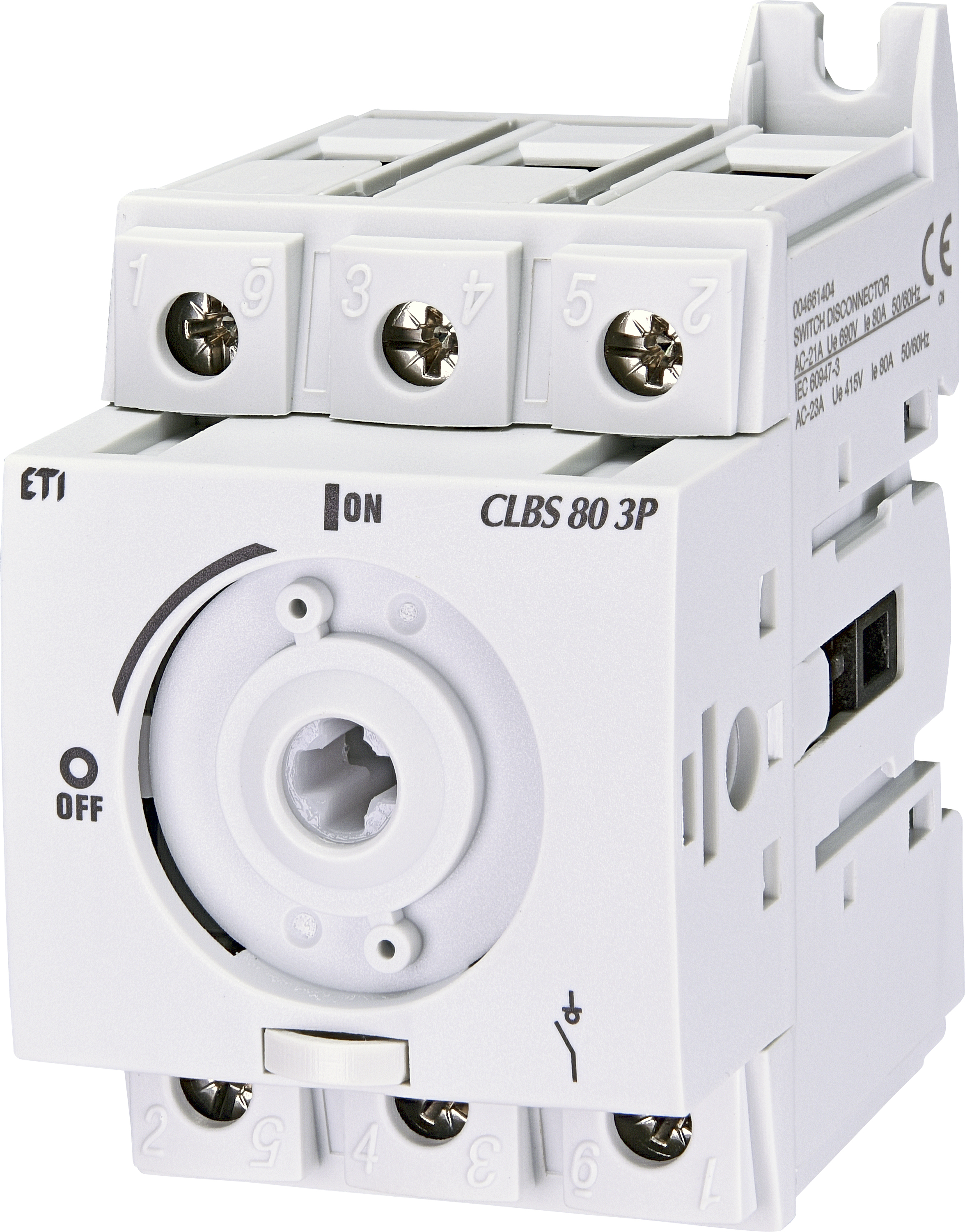Выключатель нагрузки CLBS 80 3P (без рукоятки, 80A, "1-0") 4661404