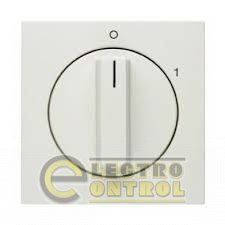 Панель для поворотных выключателей, полярная белизна S.1 Панель для поворотных выключателей, полярная белизна S.1