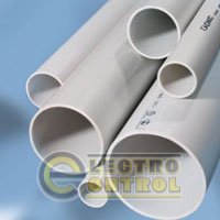 Труба ПВХ жёсткая гладкая д.16мм, Light, 3м, цвет серый Труба ПВХ жёсткая гладкая д.16мм, Light, 3м, цвет серый