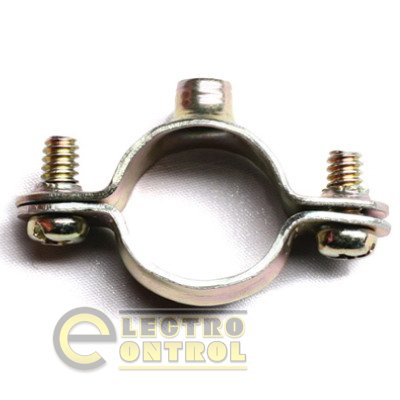 Хомут стальной с внутренней резьбой М6, д.12мм Хомут стальной с внутренней резьбой М6, д.12мм