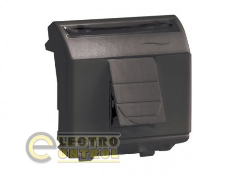 USB 2.0 зі шторкою, Brava, чорна, 2мод