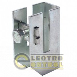 Скоба-держатель полосы с болтом Скоба-держатель полосы с болтом