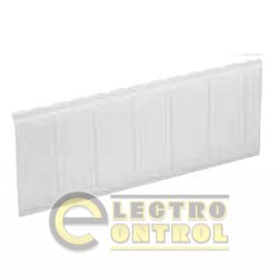 Заглушка на 6 модуля RAL9016 для встраиваемых щитков