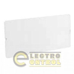 Сплошная панель на 12 модулей RAL9016 для встраиваемых щитков на 24 модуля Сплошная панель на 12 модулей RAL9016 для встраиваемых щитков на 24 модуля