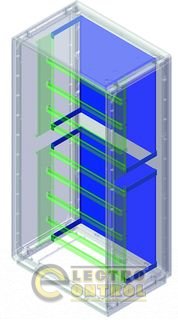 Компл.крепл. МП к монт.раме, 400х580х330мм Компл.крепл. МП к монт.раме, 400х580х330мм