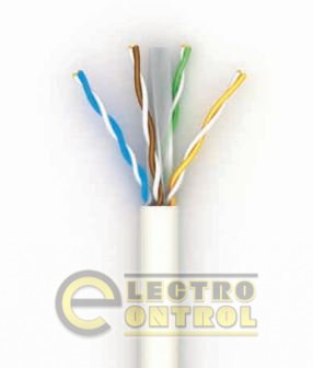Кручена пари OK-net Кпвнг-HF-ВП (250Мгц) 4*2*0,57 (U/UTP-cat.6 LSFROH)