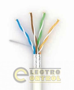 Кручена пари OK-net Кпвнг-HF Э-ВП (200Мгц) 4*2*0,51 (F/UTP-cat.5E LSFROH)