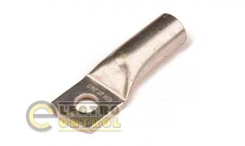 Наконечник кольцевой под винт с длинным фланцем 70 кв.мм винт 12 мм (ТМЛ) Наконечник кольцевой под винт с длинным фланцем 70 кв.мм винт 12 мм (ТМЛ)