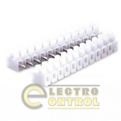 Клемна колодка+рознімання, поліпропілен, 12p, 85&#186;C, 450V, 24A, 2,5 мм&#178;