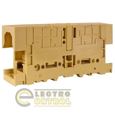 GPM.240/BB/FIX, силовий затискач шина/шина бежевий 240 кв.мм/ кріплення на плату