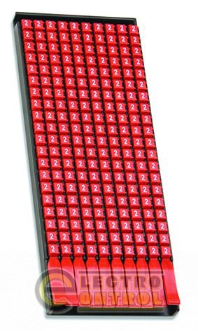 Маркер для кабеля сечением 1,5-2,5мм символ „земля" Маркер для кабеля сечением 1,5-2,5мм символ „земля"