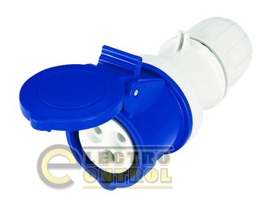 Розетка кабельна IP44 32A 3P+E 400V