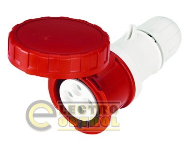 Розетка кабельна IP67 32A 3P+E 400В