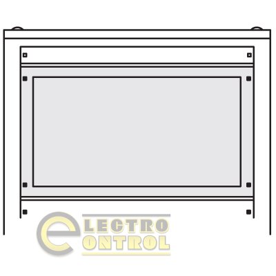Секционная панель, углублённая, В=400мм, Ш=600мм