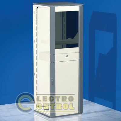 Сборный напольный шкаф CQCE для установки ПК, 2000 x 600 x 800 мм Сборный напольный шкаф CQCE для установки ПК, 2000 x 600 x 800 мм