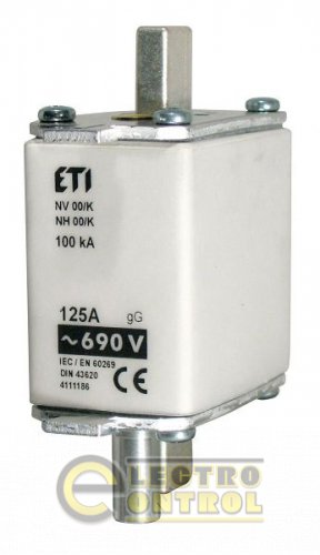 Запобіжник з ударною голкою NH-00_K/gG 50 A KOMBI 690V 4111182