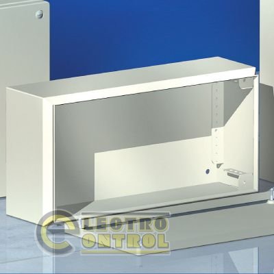 Сварной металлический корпус CDE, 800х400х120 мм, с фланцами, IP55