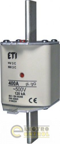 Предохранитель NH-3С/gG 355A 500V KOMBI 4186223