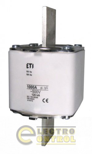 Предохранитель NH-4a/gG 900A 500V KOMBI 4116111