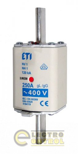 Предохранитель NH-1/gG 250A 500V KOMBI 4184219