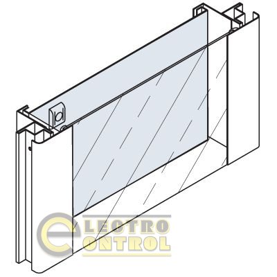 Дверь секционная, внутренняя, В=400мм Ш=400мм