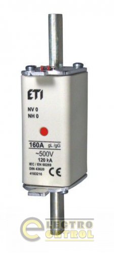 Предохранитель NH 0/gG 10A 500V KOMBI 4183204