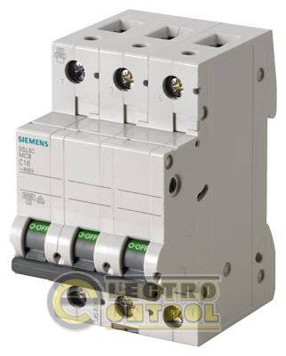 Авт.выкл. 6 кА, АС 230/400 В, 3-п, 63 А, "С" Авт.выкл. 6 кА, АС 230/400 В, 3-п, 63 А, "С"